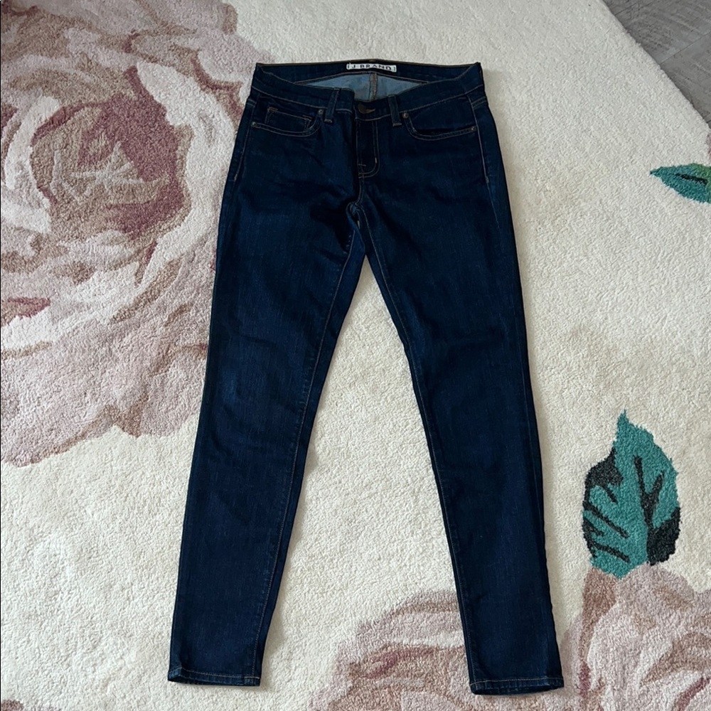 J Brand Blue Skinny Jeans Classic Fit